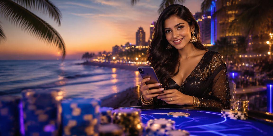 Mobile payments from beachside Goa gaming setups with scenic backdrop
