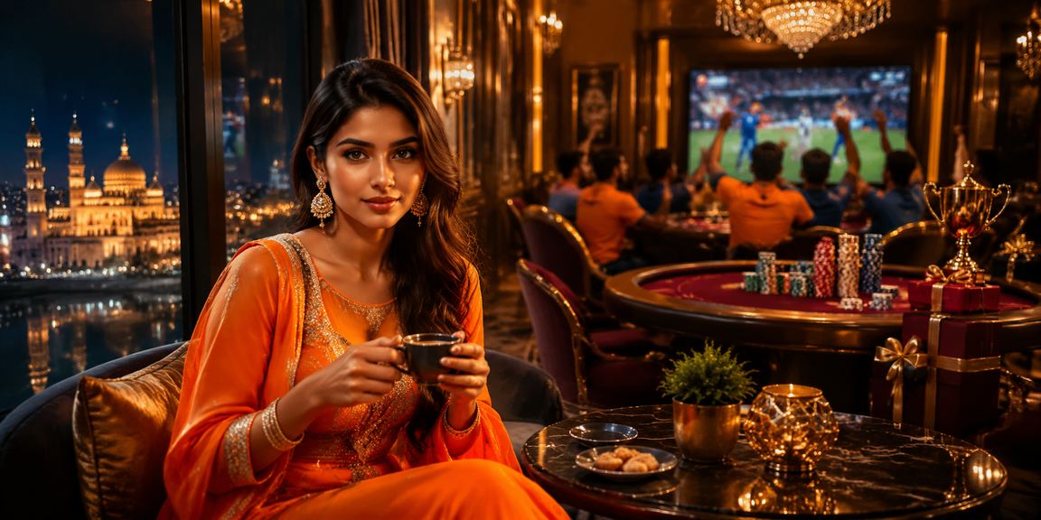 Teen Patti game play with cards and chips in Indian setting